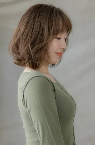 ミディアム カラー パーマ ✨限定!パーマお得✨ 佐藤優斗のヘアスタイル