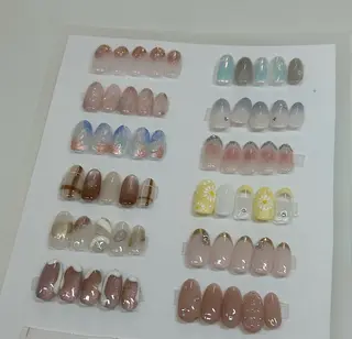 ミディアム Nonche大阪梅田店所属・Nonche 大阪梅田店のネイルデザイン