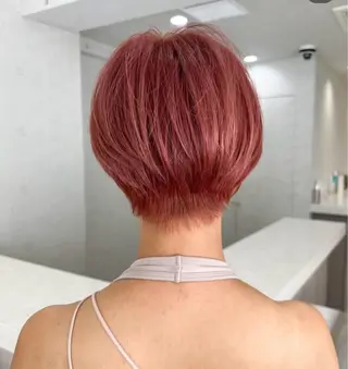 ショート nex the salon coall所属・🫧似合わせショート イシダ🫧のヘアスタイル