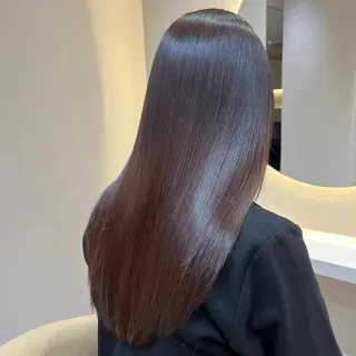 セミロング ブリーチ🌟リタッチ 🎠KANON🎡のヘアスタイル