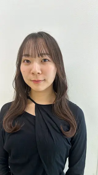 セミロング 髪質改善/縮毛/トリ ートメント/平野広大のヘアスタイル