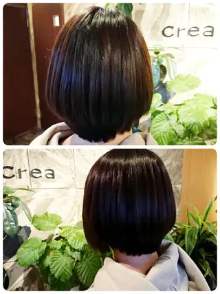 ショート Crea所属・清水 旭美のヘアスタイル