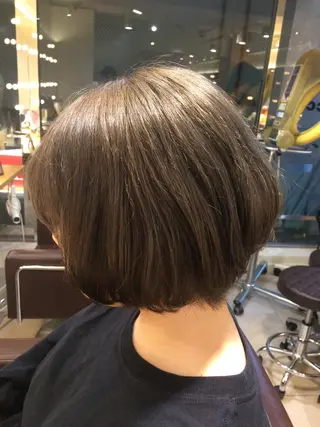 ショート カラー パーマ ヘアアレンジ メンズパーマの巨匠 鈴木純のヘアスタイル
