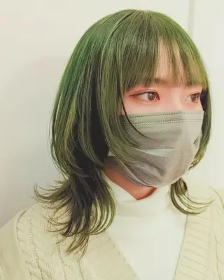 ミディアム カラー 吉田 浩太郎のヘアスタイル