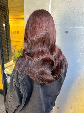 ロング カラー 🟠髪質改善縮毛矯正 刑部一哉🟠のヘアスタイル