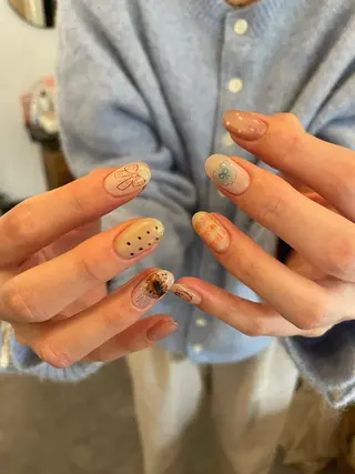 ネイル roof nailのネイルデザイン