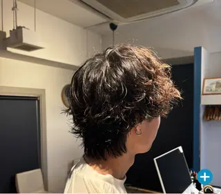 パーマ メンズ 大西 里奈のヘアスタイル