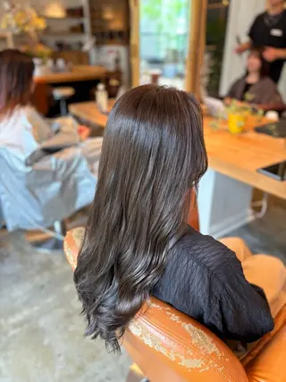 カラー 髪質改善カラー ベージュ🤎YUMEのヘアスタイル