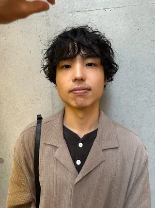 パーマ メンズ 似合わせカット /パーマ岡本淳平のヘアスタイル