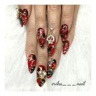 ネイル 稲垣 江梨花のネイルデザイン