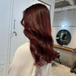 カラー 🎀 夏秋🎀のヘアスタイル