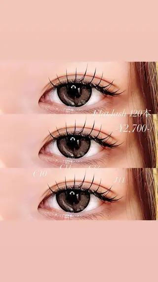 マツエク・マツパ 🎀立川束感マツエク まゆみ🎀のマツエク・マツパデザイン