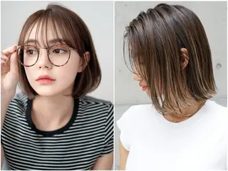 ミディアム teddy（テディ）所属・村瀬 茜のヘアスタイル