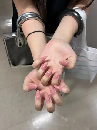 ネイル キラキラオメメ みずなのネイルデザイン