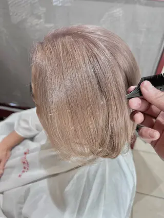 ミディアム 坂本 優輝のヘアスタイル