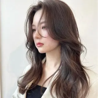 ロング 美髪矯正 大塩幸輝のヘアスタイル