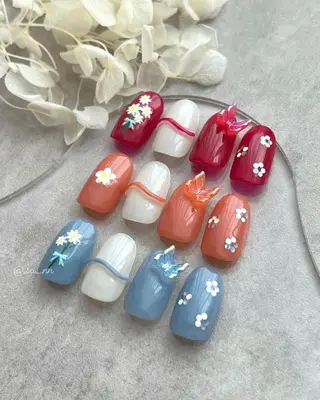 ネイル FIRST天神駅直結 jr　KAORU④のネイルデザイン