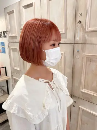 ミディアム カラー flammeum 藤枝店所属・RINO 🌙トレンドスタイルのヘアスタイル