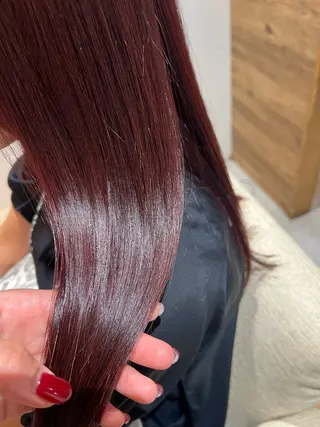 ロング カラー ブルームヘアデザイン かこ。のヘアスタイル