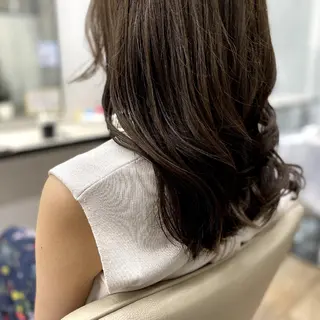 ロング カラー 似合わせ小顔カット 🌟神谷 ヨシタカのヘアスタイル