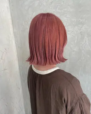 ショート カラー fudge所属・MaisonHALU 松浦光咲のヘアスタイル