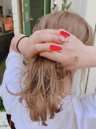 ミディアム カラー nico 原宿所属・nico【代表】 市川 拓也のヘアスタイル