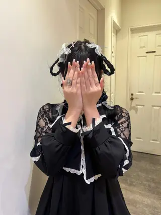 ヘアアレンジ 🍒垢抜けカラー エクステヘアメあずみのヘアスタイル