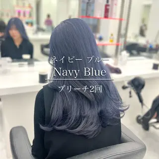 セミロング カラー ヘアアレンジ 🫧暗髪/ハイトーン 🫧RYUTA🫧のヘアスタイル