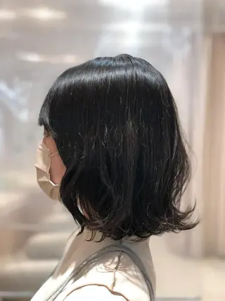 パーマ あ 長嶋零のヘアスタイル