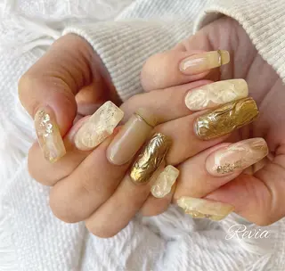 ネイル revia所属・ERI Nailistのネイルデザイン