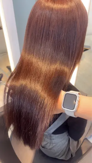 カラー miyu/ボブ/ 透明感カラー/栄のヘアスタイル