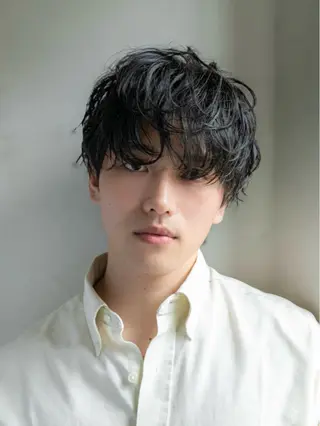 ショート パーマ メンズ 吉祥寺/メンズ/ メンズパーマ/トナミのヘアスタイル