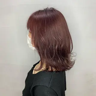 ミディアム カラー Stir Maison 大宮所属・ryuma/ボブ /透明感カラーのヘアスタイル