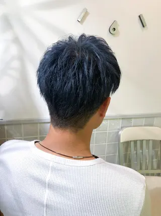 カラー メンズ miyu 美髪縮毛矯正𓂃꙳⋆のヘアスタイル
