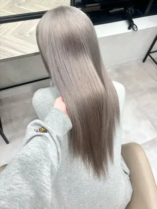 ロング カラー 流行りのレイヤーカッ ト得意💖akariのヘアスタイル