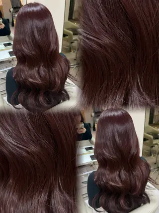 ロング カラー ♡韓国/レイヤー カット/Ayana♡のヘアスタイル