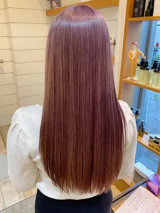 ロング カラー 🧸にしかた ちひろ🧸 / 渋谷のヘアスタイル