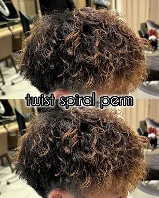 パーマ メンズ 波巻き･カルマ パーマ特化/aoiのヘアスタイル