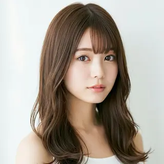 ロング カラー 豊田 さくらのヘアスタイル