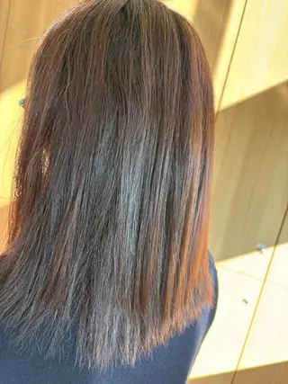 ロング 加藤 倫子のヘアスタイル