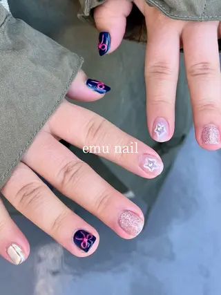 ネイル emu nail yuのネイルデザイン