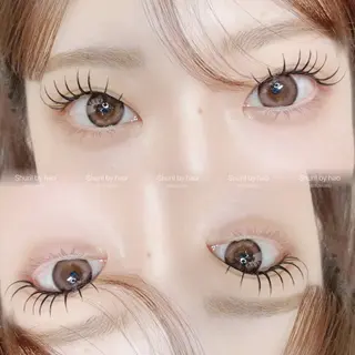 マツエク・マツパ 𝕂𝕪𝕦𝕟𝕠 韓国風/束感/恵比寿のマツエク・マツパデザイン