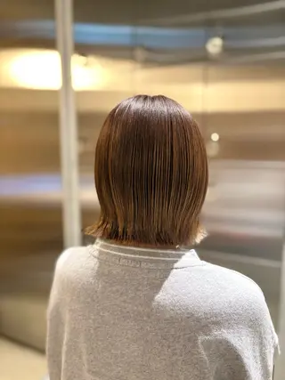 ミディアム 樋口 花穂のヘアスタイル