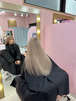 ロング カラー 🪞ダメージレス艶 🪞れいのヘアスタイル