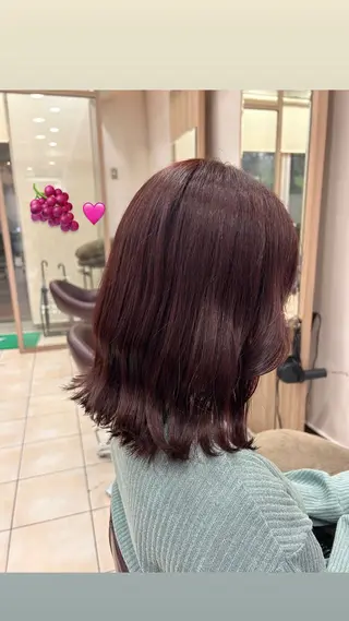 ミディアム 🌷ash日暮里 西原芽生🌷のヘアスタイル