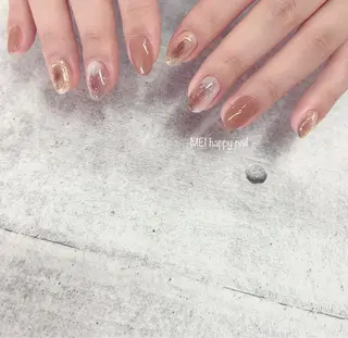 ネイル 北浦和 自爪育成ケアのネイルデザイン