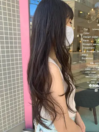 ロング DiMPlE  ディンプル所属・🌸スタイリスト 山浦美恵のヘアスタイル