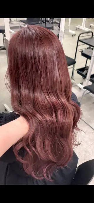 カラー 暖色ガーリーヘア🎀 MEARI🩰のヘアスタイル