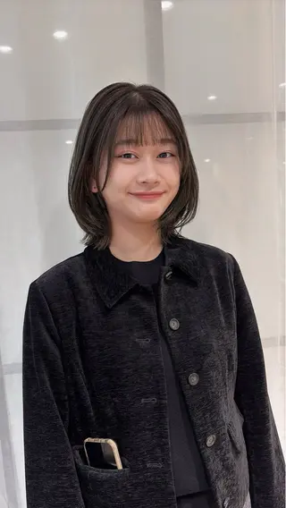 ミディアム カラー 梅田美容室/カット /Maoのヘアスタイル