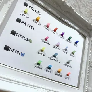 カラー マツエク・マツパ NERU  lash&brow所属・鈴木 音瑠のマツエク・マツパデザイン